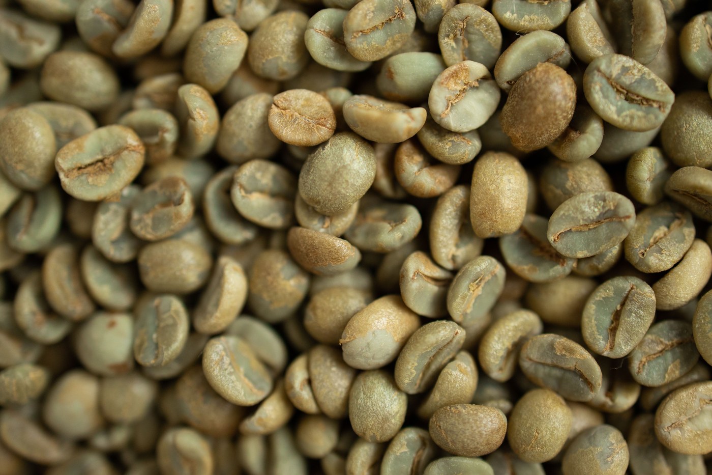 Green coffee beans